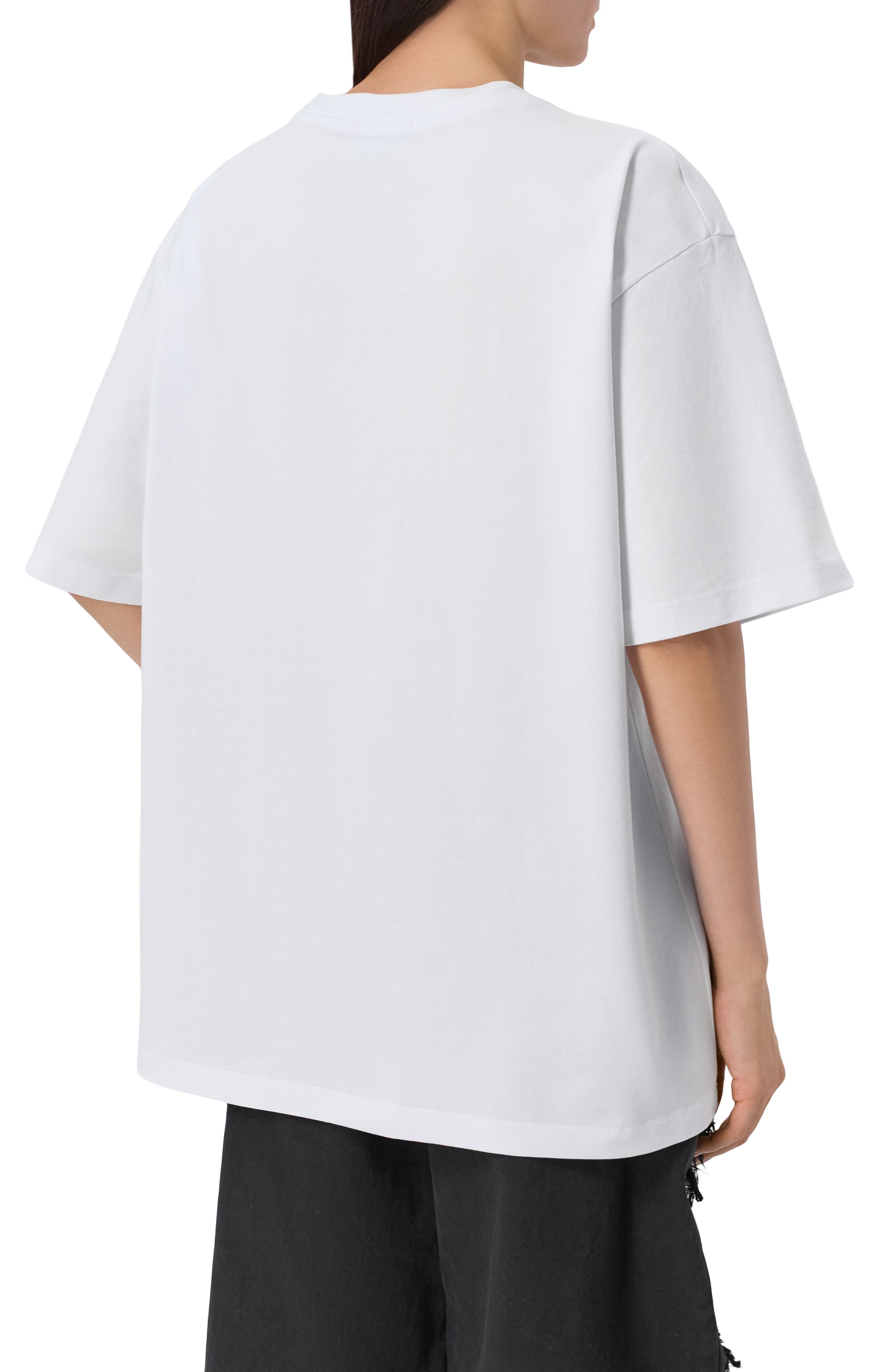 Хлопковая футболка COMME DES FUCKDOWN, арт. CFABW01667, фото 4