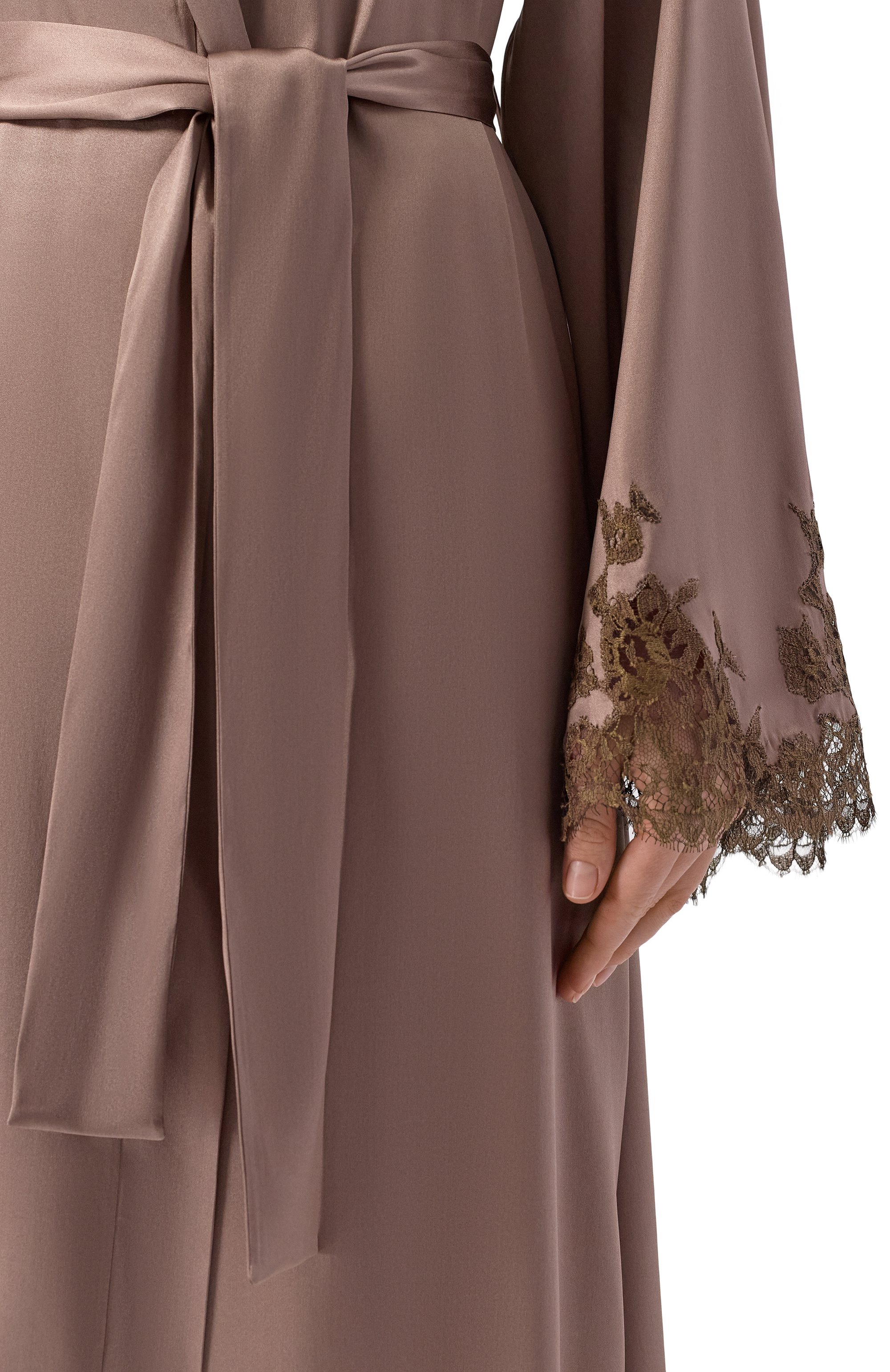 Шелковый халат I.D. SARRIERI, арт. L4874, фото 4