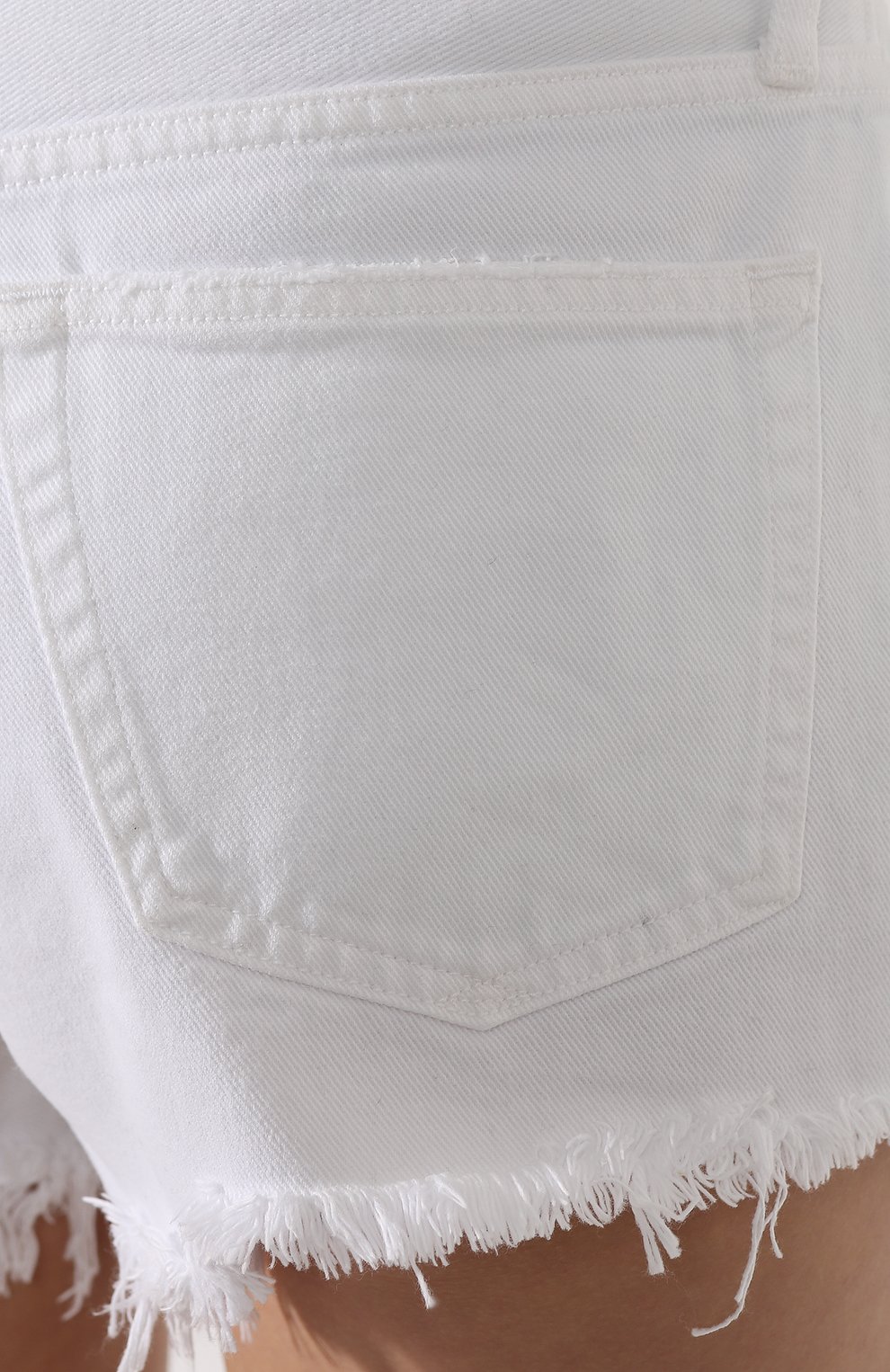 Джинсовые шорты с потертостями AGOLDE, арт. A026B-997, фото 5