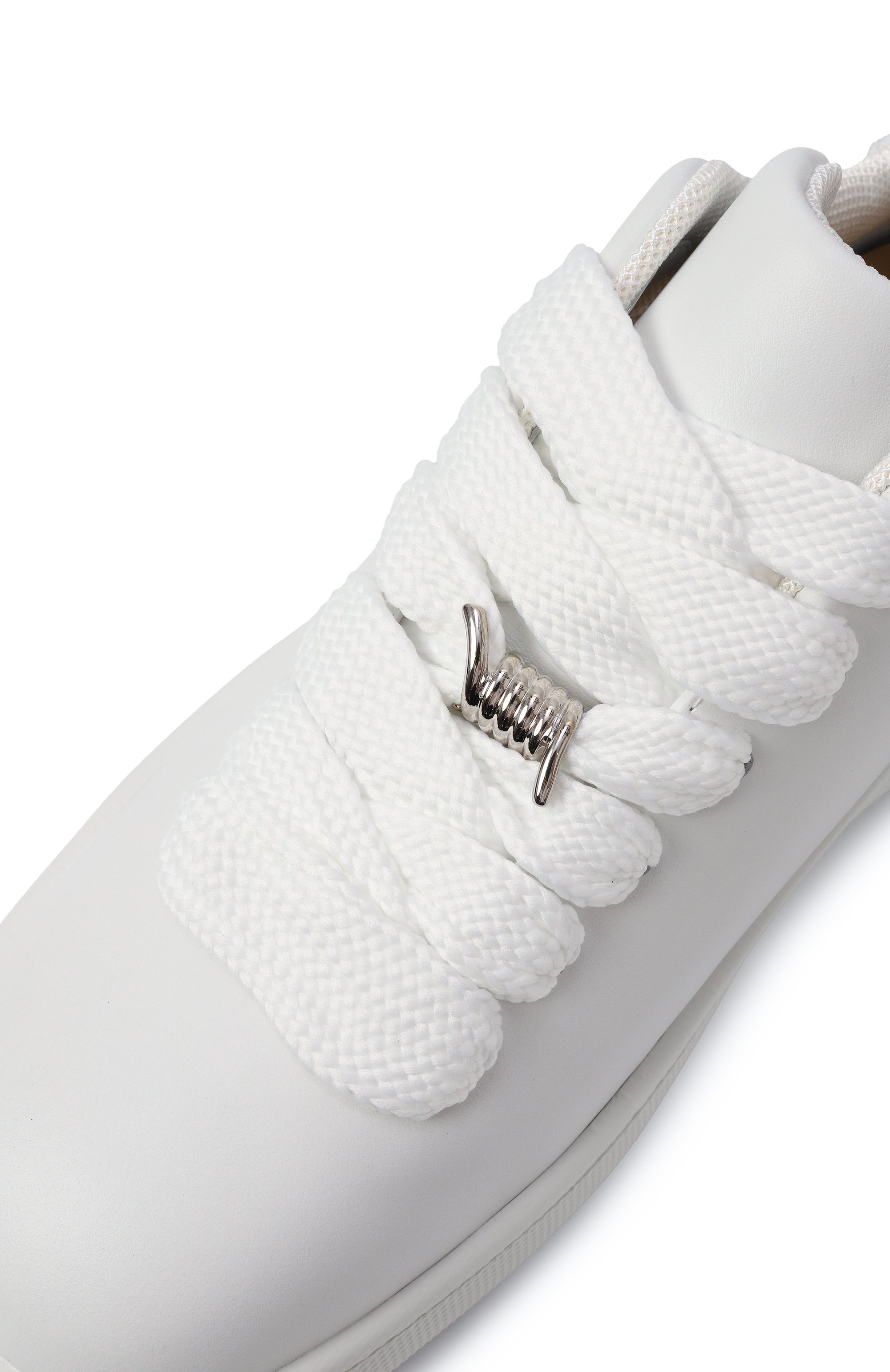 Кожаные кеды box BURBERRY, арт. 8083385, фото 7