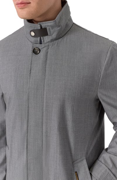 Плащ из шерсти и шелка duca-l5 MOORER, арт. DUCA-L5, фото 5