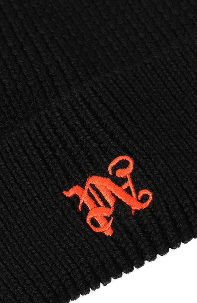 Шерстяная шапка PALM ANGELS, арт. PMLC030F24KNI002, фото 3