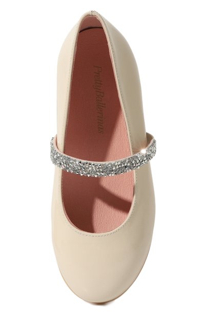 Кожаные балетки PRETTY BALLERINAS, арт. 51795, фото 4