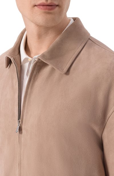 Замшевый бомбер BRUNELLO CUCINELLI, арт. MPCA02071, фото 5