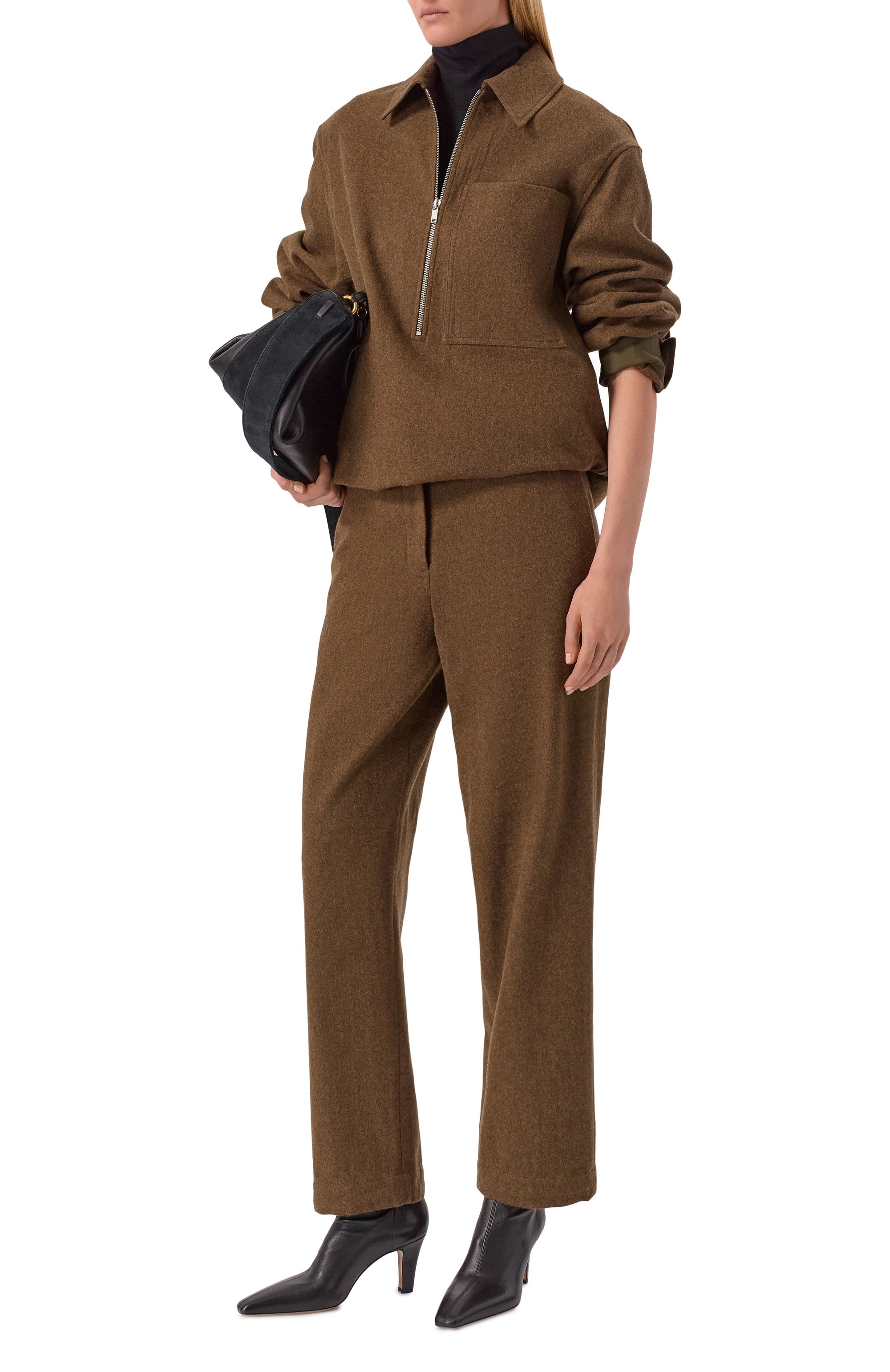 Шерстяные брюки JIL SANDER, арт. J40KA0280/J40182, фото 2