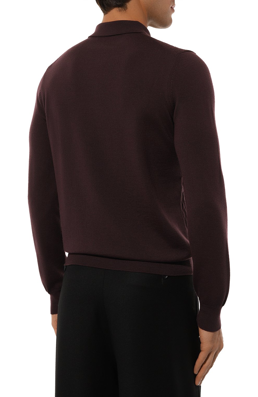 Шерстяное поло CORNELIANI, арт. 94M509-9425116, фото 4