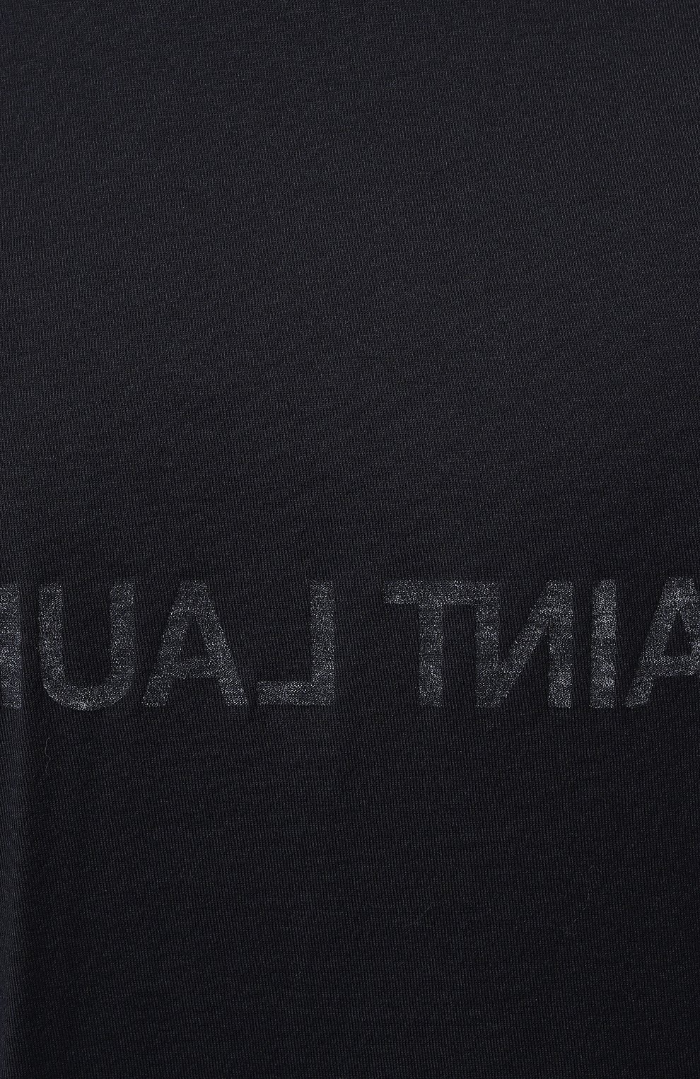 Хлопковая футболка SAINT LAURENT, арт. 663278/Y37AW, фото 5