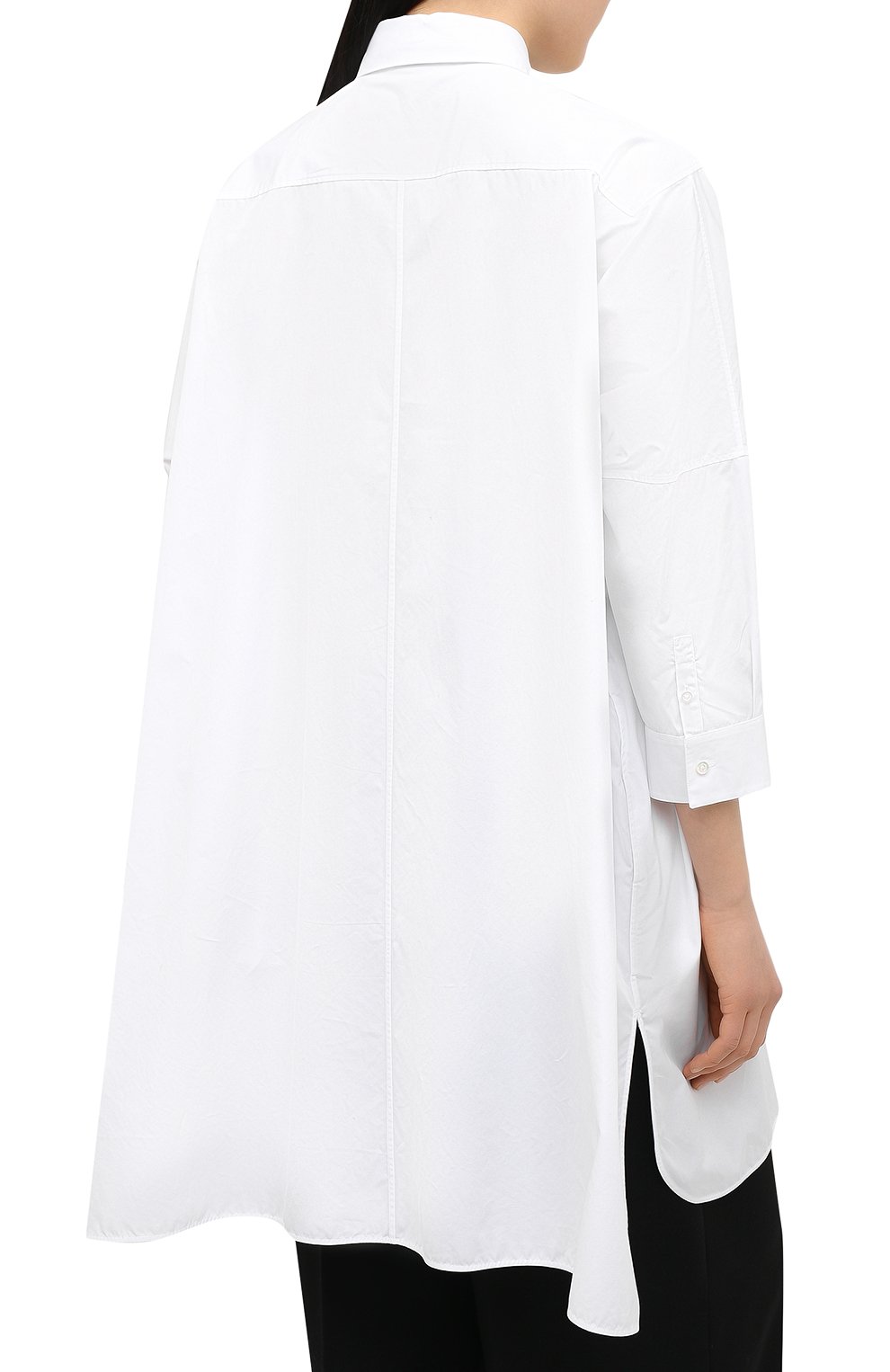 Хлопковая рубашка JIL SANDER, арт. JSX0600605-W0244300, фото 4