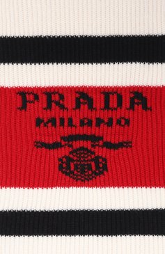 Кашеми�ровый шарф PRADA, арт. UMS418-10QF-F0009-S-212, фото 3