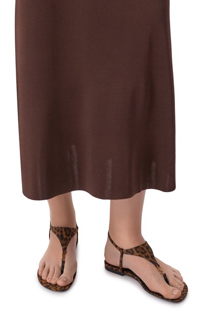 Женские сандали и cassandra SAINT LAURENT, арт. 860715/AAC9X