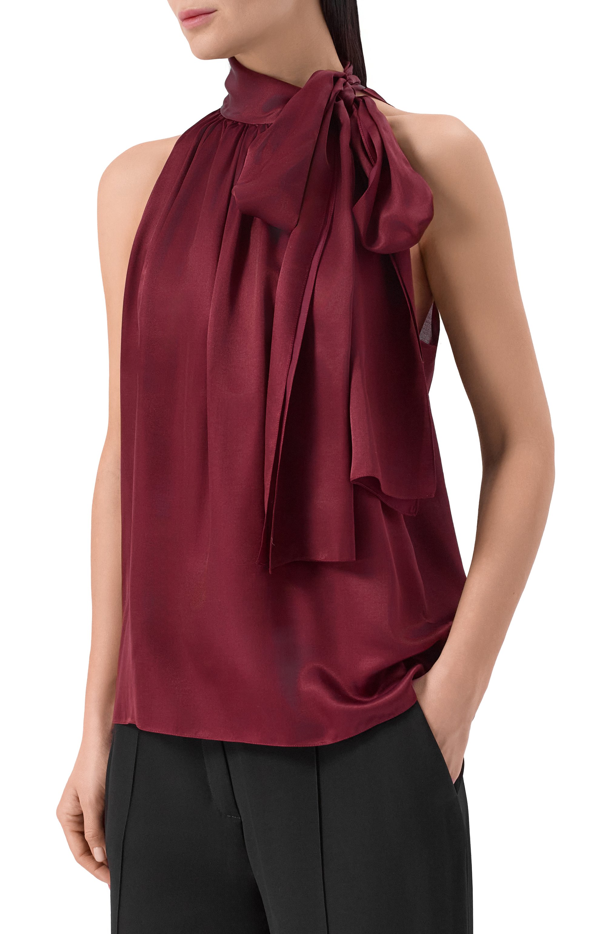 Атласный топ LEFFERS, арт. 8.52.106.16.13., фото 3