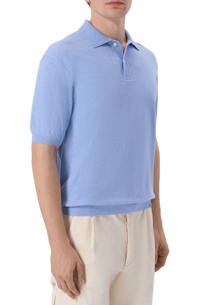 Хлопковое поло PAUL&SHARK, арт. 25411610, фото 3