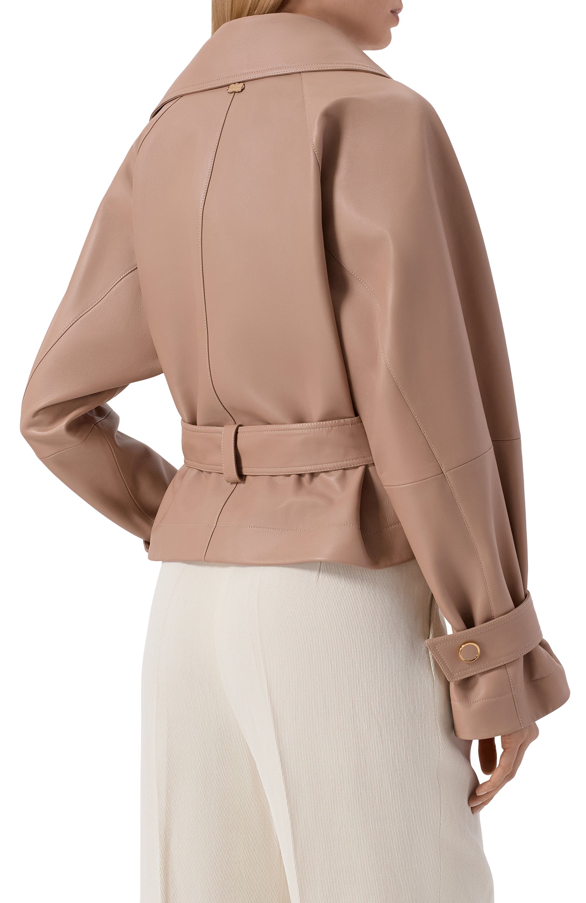 Кожаная куртка AGNONA, арт. PH1101E/U8106E, фото 4