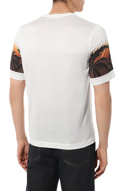 Хлопковая футболка ZILLI, арт. TSR02AM0110VZLF01, фото 4