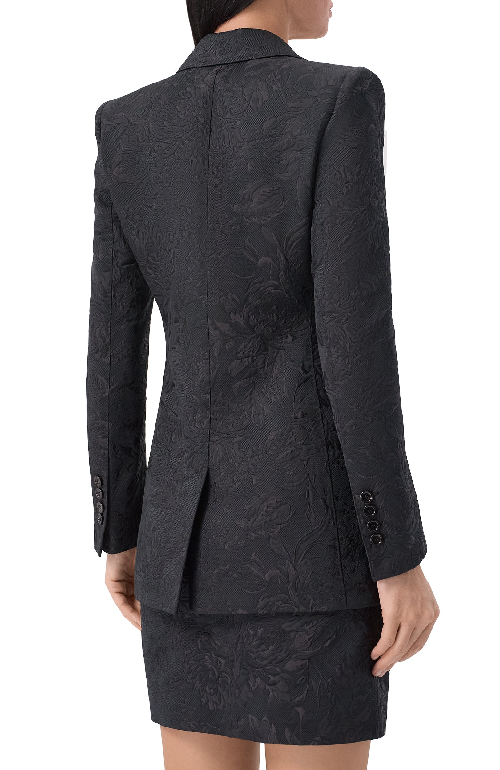Жакет из хлопка и шелка DOLCE & GABBANA, арт. F29QGT/HJMRF, фото 4