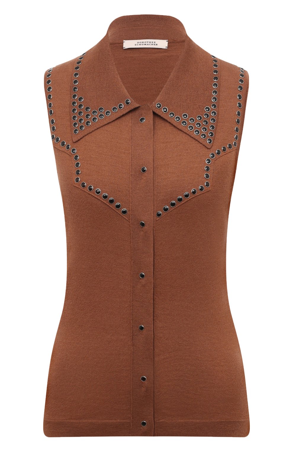 Топ из шерсти и хлопка DOROTHEE SCHUMACHER, арт. 610107, фото 1