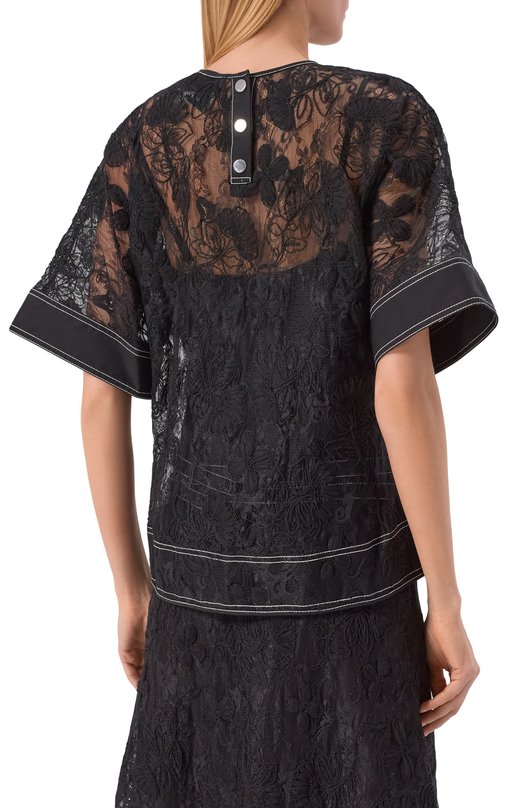 Топ 3.1 Phillip Lim E261-21776/FDL Чёрный  E261-21776/FDL Фото 4