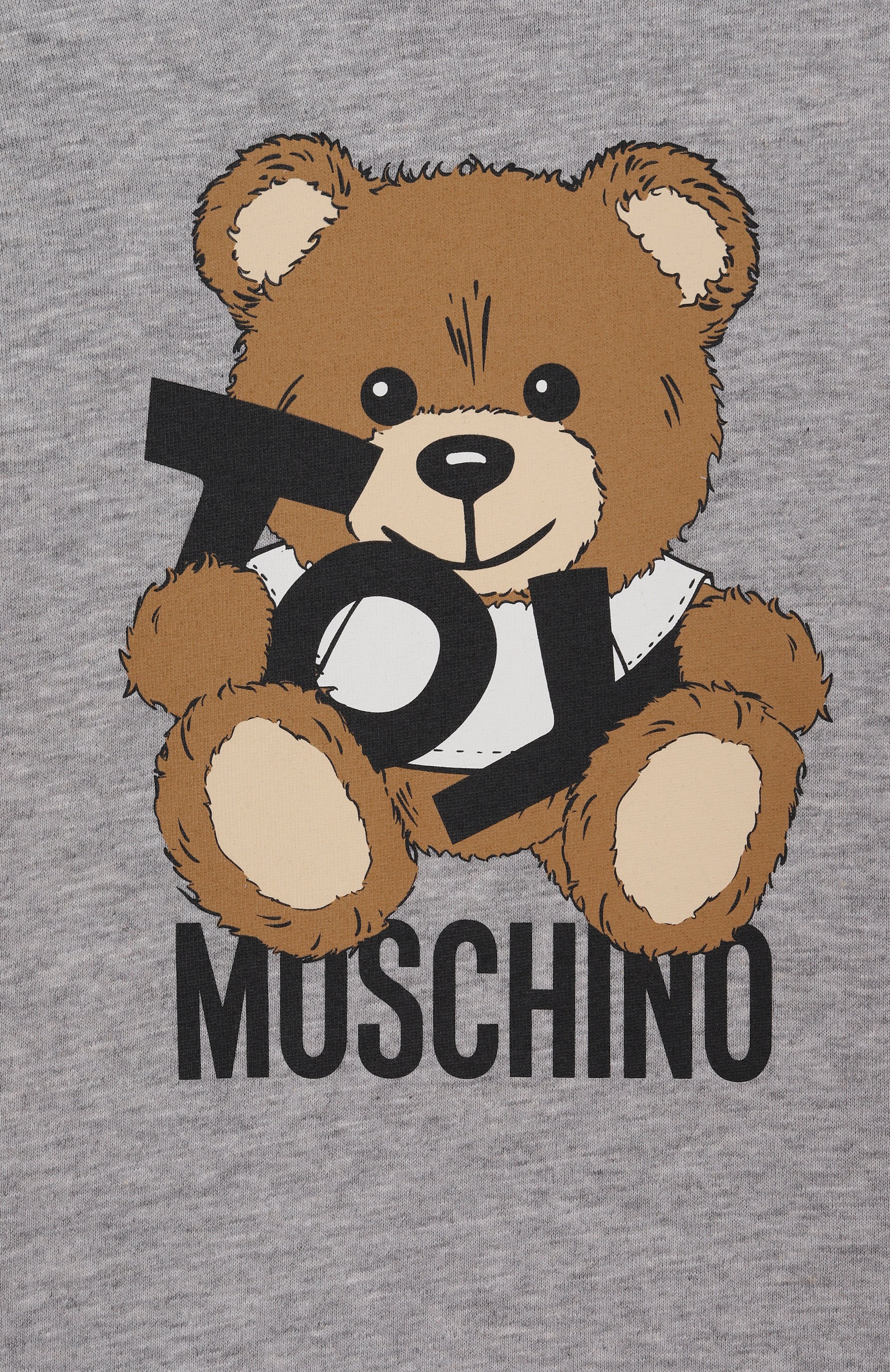 Хлопковая футболка MOSCHINO, арт. H9M04K/LAA03/4-8, фото 3