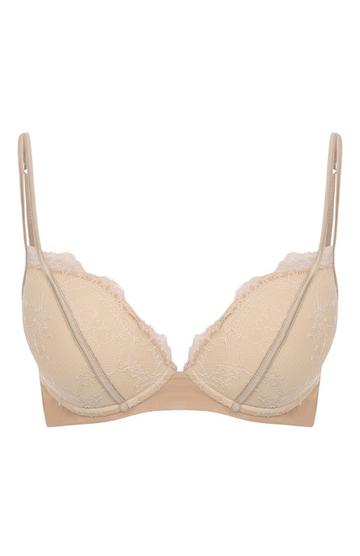 Шелковый бюстгальтер с чашкой пуш-ап C.alla CL0355 RE Бежевый CL0355 RE