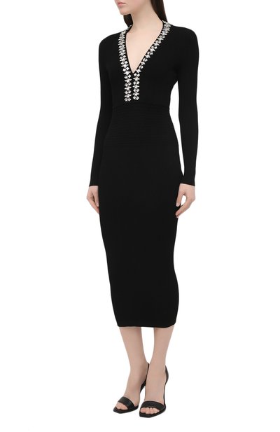 Платье из вискозы BALMAIN, арт. VF16644/K239, фото 3