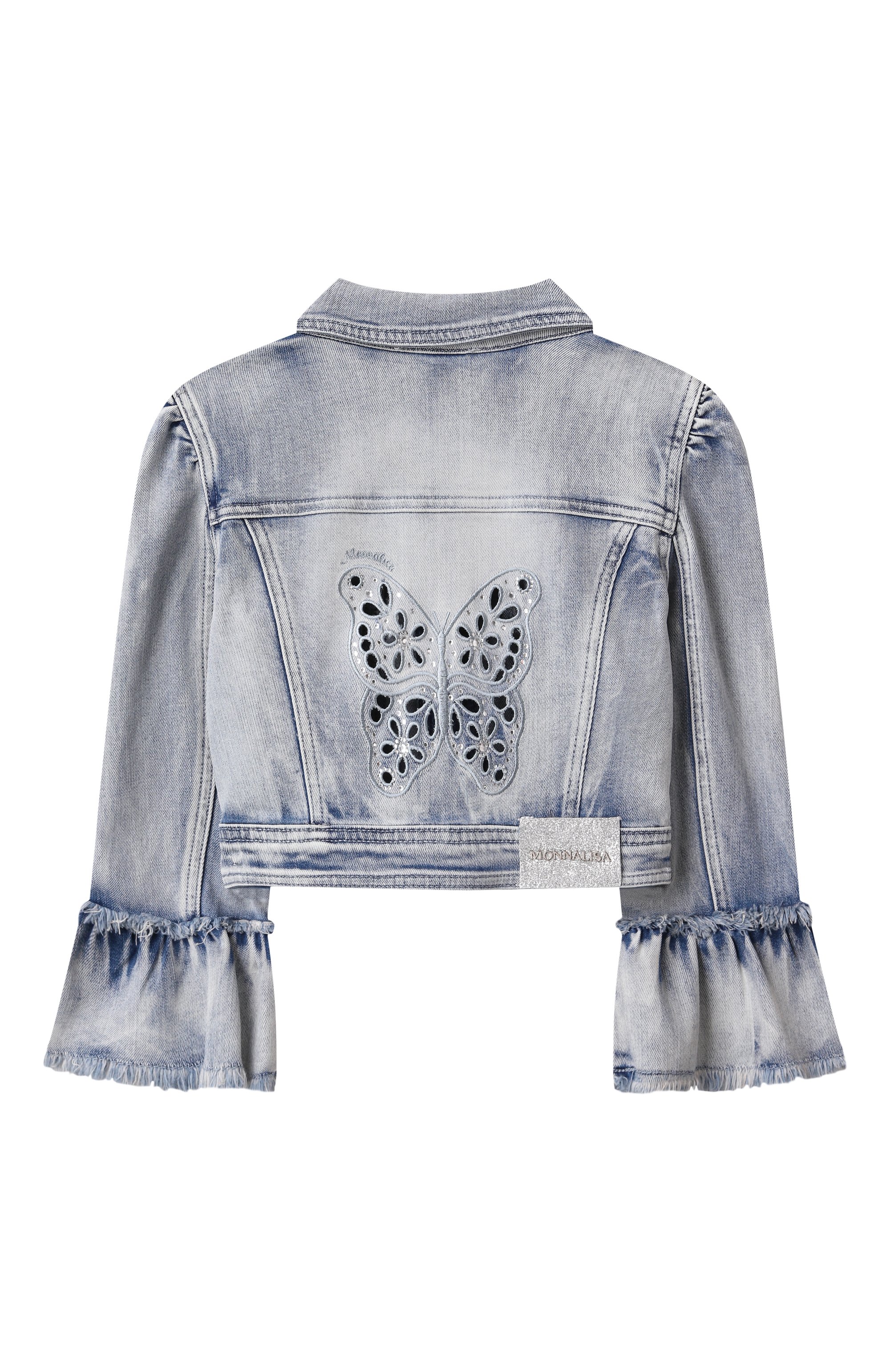Джинсовая куртка MONNALISA, арт. 79E104, фото 2