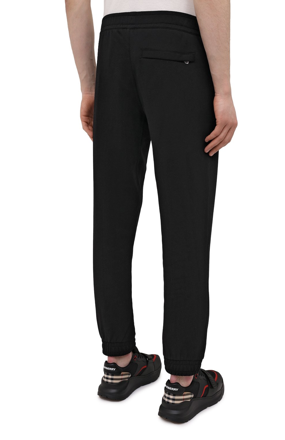 Хлопковые джоггеры BURBERRY, арт. 8040706, фото 4