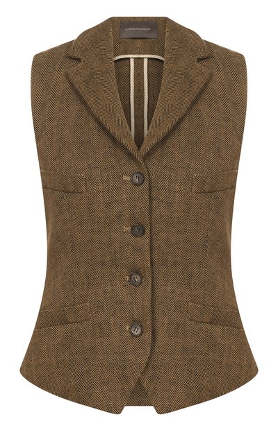 Женский льняной жилет LORENA ANTONIAZZI, арт. E2623GI09A/5285