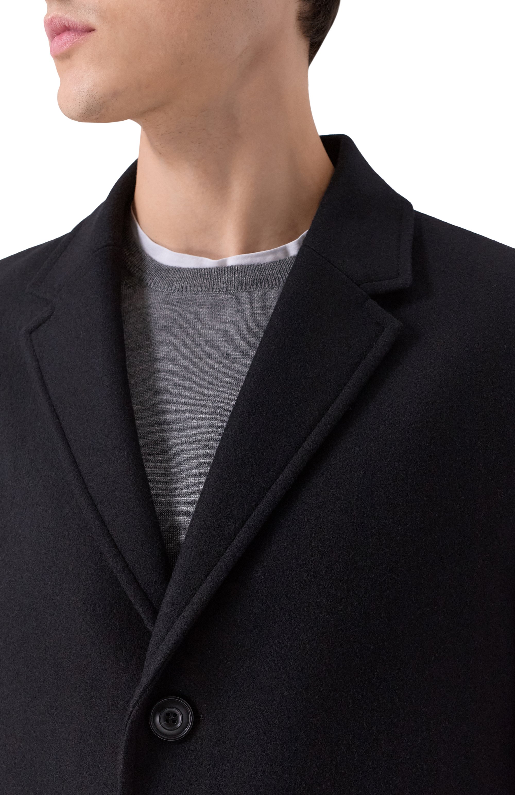 Шерстяное пальто HUGO, арт. 50546529, фото 5