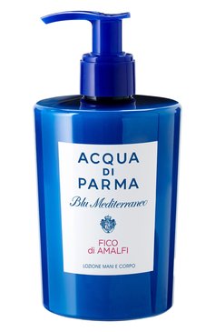 Лосьон для рук и тела blu mediterraneo fico di amalfi (300ml) ACQUA DI PARMA бесцветного цвета, арт. ADP081639 | Фото 1 (Нос: Не проставлено; Региональные ограничения белый список (Axapta Mercury): Не проставлено; Назначение: Для рук, Для тела; Тип продукта: Лосьоны)