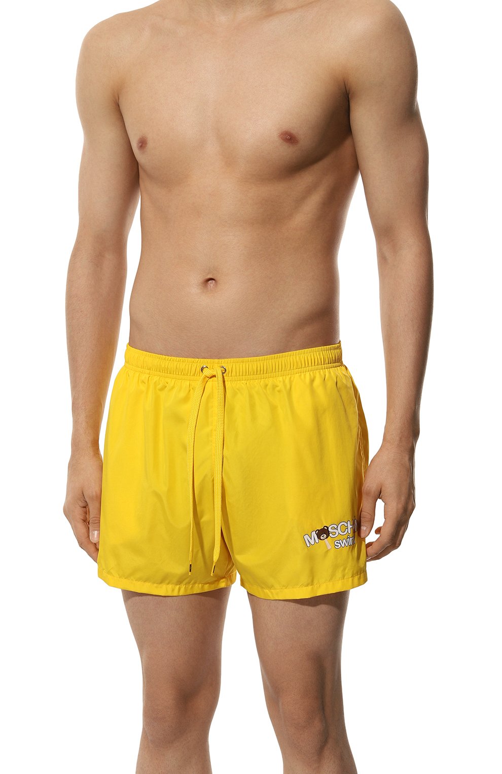 Плавки-шорты MOSCHINO желтого цвета по цене 9600 руб., арт. A4251/9301, фото 2 Плавки-шорты MOSCHINO, арт. A4251/9301, фото 2