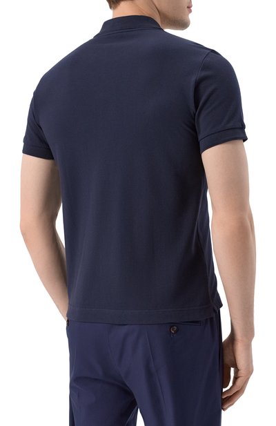 Хлопковое поло CORNELIANI, арт. 25G570-2525045, фото 4