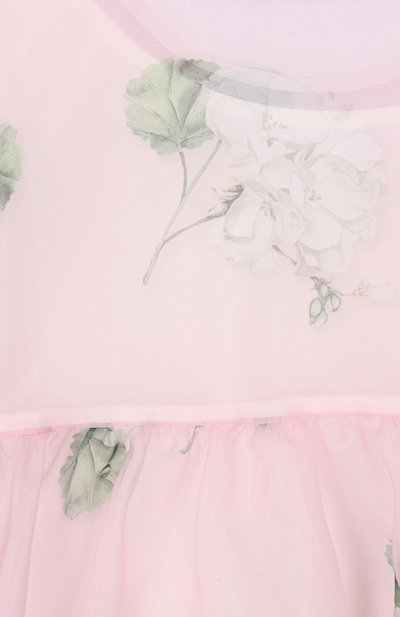 Платье MONNALISA светло-розового цвета по цене 35900 руб., арт. 71G913, фото 3 Платье MONNALISA, арт. 71G913, фото 3