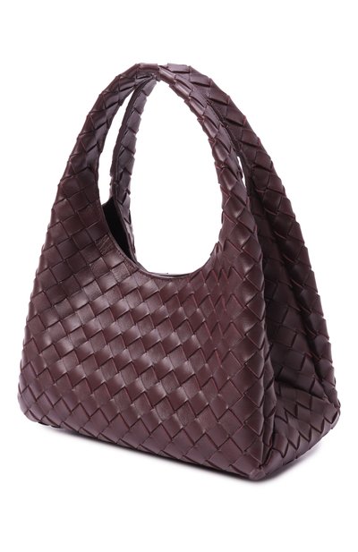 Сумка campana small BOTTEGA VENETA бордового цвета по цене 459500 руб., арт. 854248/V4SC0, фото 4 Сумка campana small BOTTEGA VENETA, арт. 854248/V4SC0, фото 4