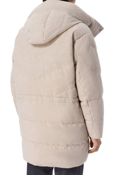 Пуховик из кашемира и шерсти KITON, арт. UGK211BK0271L, фото 4