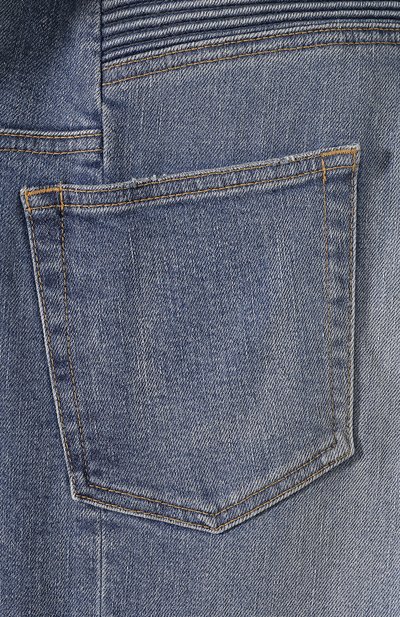 Джинсы с потертостями BALMAIN, арт. SH05332/Z750, фото 5