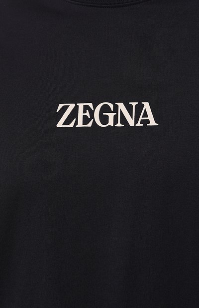 Хлопковая футболка ZEGNA, арт. UD364A7/D777, фото 5
