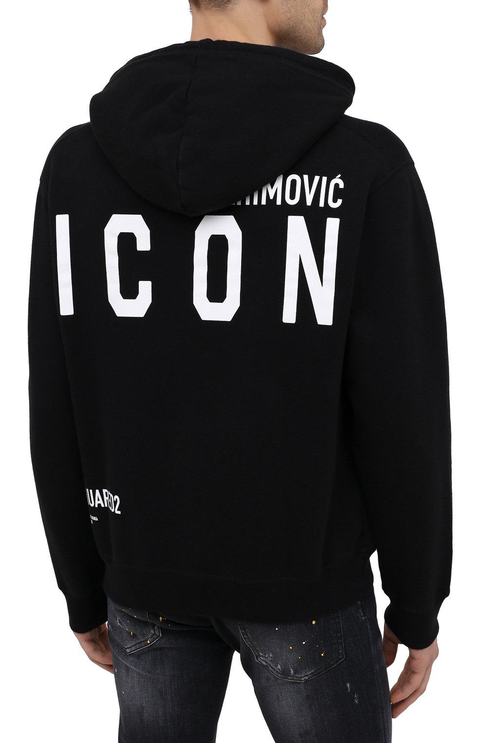 Хлопковое худи DSQUARED2, арт. S79GU0040/S25042, фото 4