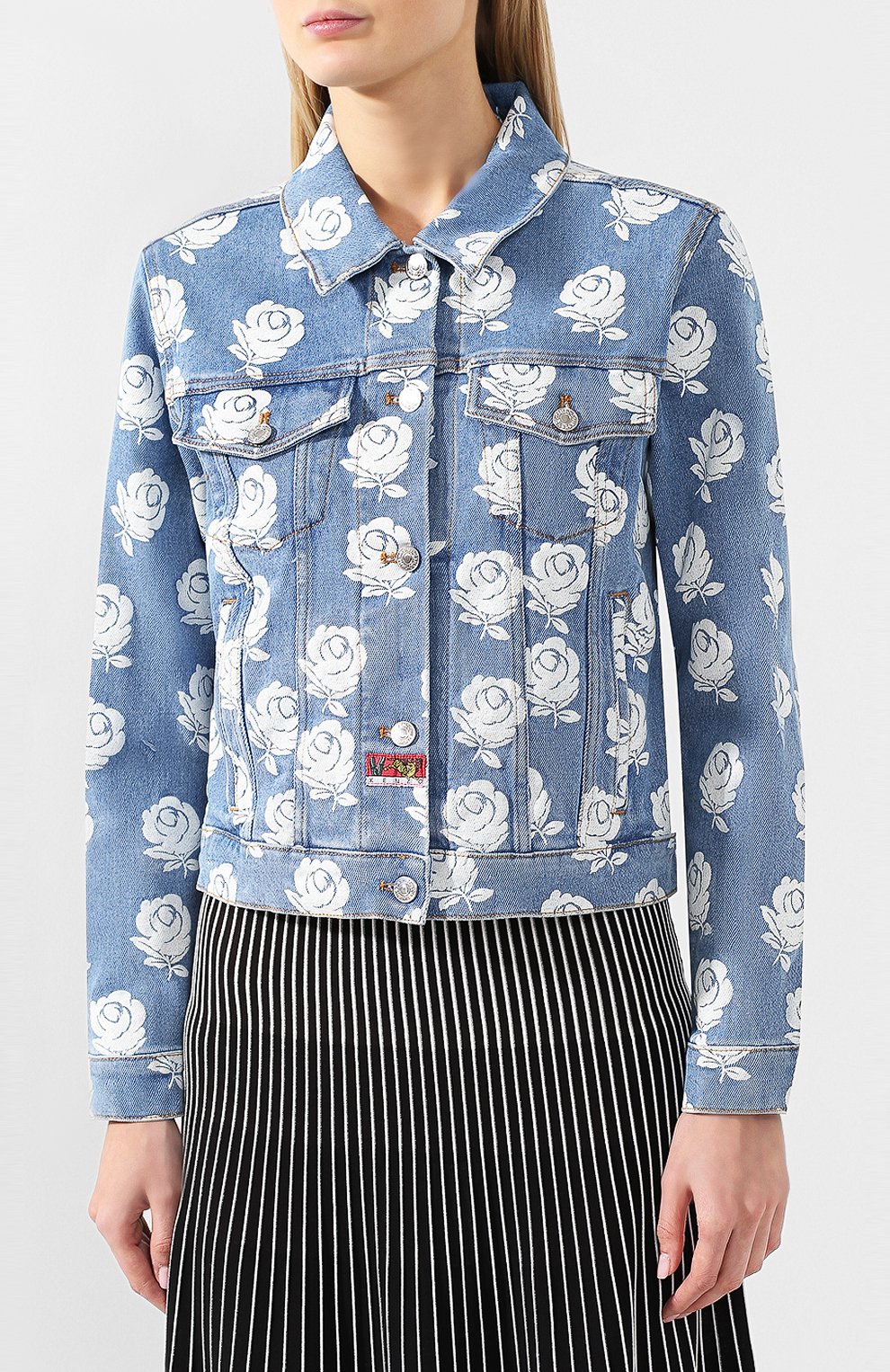Джинсовая куртка KENZO, арт. 2BL22264B, фото 3