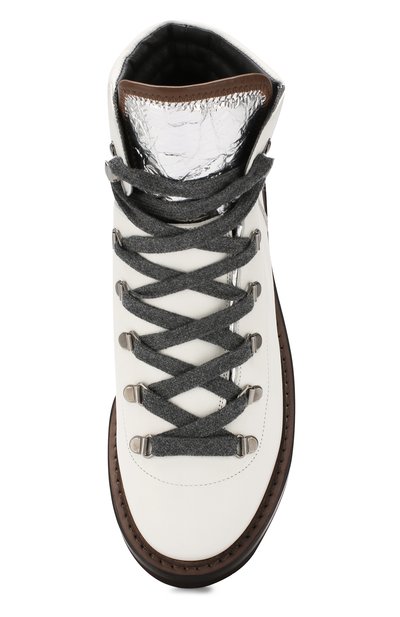 Кожаные ботинки BRUNELLO CUCINELLI, арт. MZILG1614, фото 5