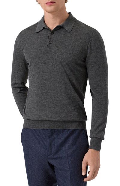 Шерстяное поло DOLCE & GABBANA, арт. GXZ25T/JCVZS, фото 3