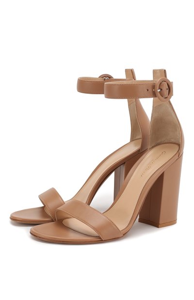 Кожаные босоножки versilia GIANVITO ROSSI, арт. G60379.00RIC.NAPPRAL, фото 1