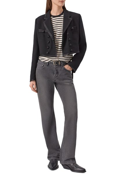 Джинсы ENFANTS RICHES DEPRIMES серого цвета по цене 147000 руб., арт. 120-591, фото 2 Джинсы ENFANTS RICHES DEPRIMES, арт. 120-591, фото 2