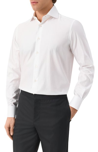 Сорочка из хлопка и шелка STEFANO RICCI, арт. MC000540/L2403, фото 3