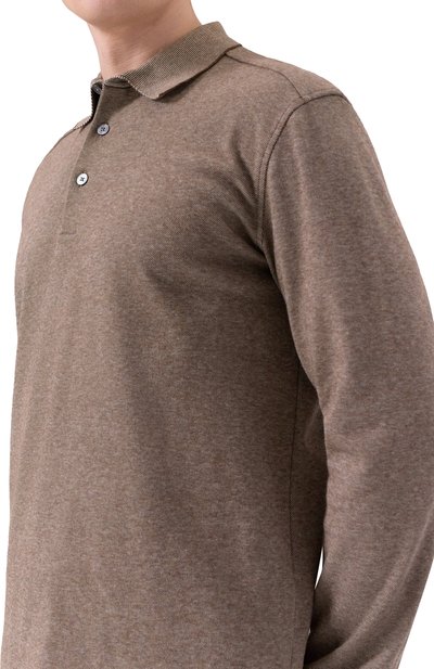 Хлопковое поло ZEGNA, арт. E739/UE394A8, фото 5