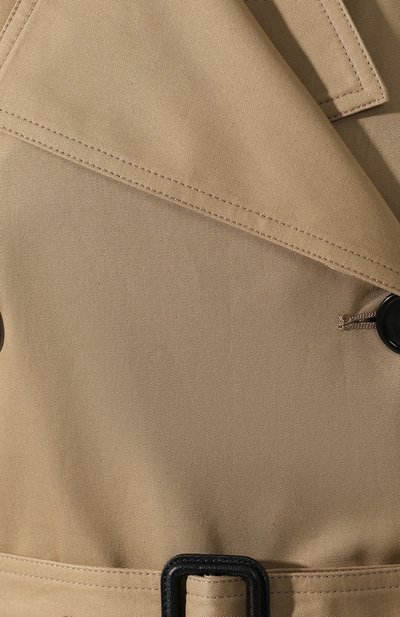 Хлопковый тренч SAINT LAURENT бежевого цвета по цене 331500 руб., арт. 613224/Y3A99, фото 5 Хлопковый тренч SAINT LAURENT, арт. 613224/Y3A99, фото 5