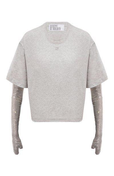 Женская комплект из футболки и перчаток GIUSEPPE DI MORABITO, арт. 02PST0242G 02295