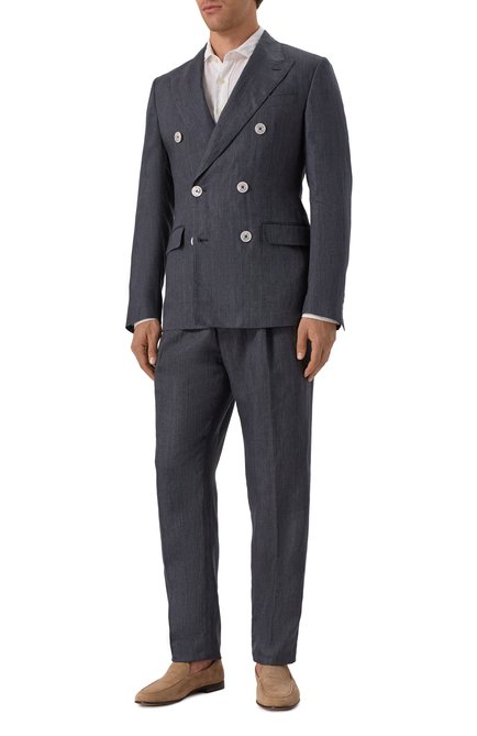 Мужской льняной пиджак DOLCE & GABBANA, арт. G2QS7T/FU4MF