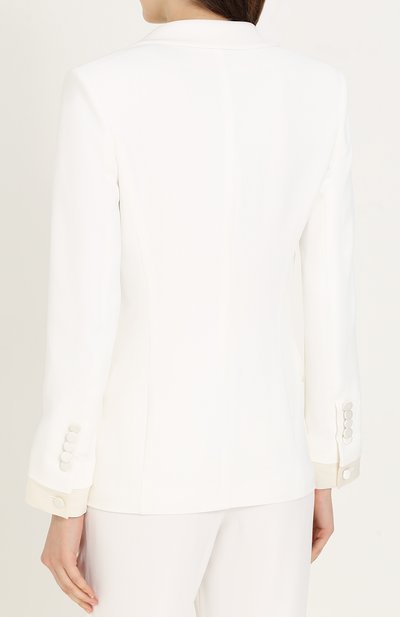 Приталенный жакет с шелковыми лацканами TOM FORD, арт. GI2414-FAX105, фото 4