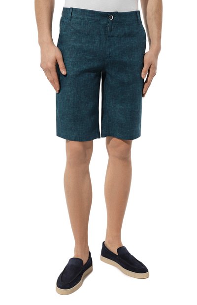 Льняные шорты ZILLI, арт. M0Z-D0181-LIN01/R001, фото 3