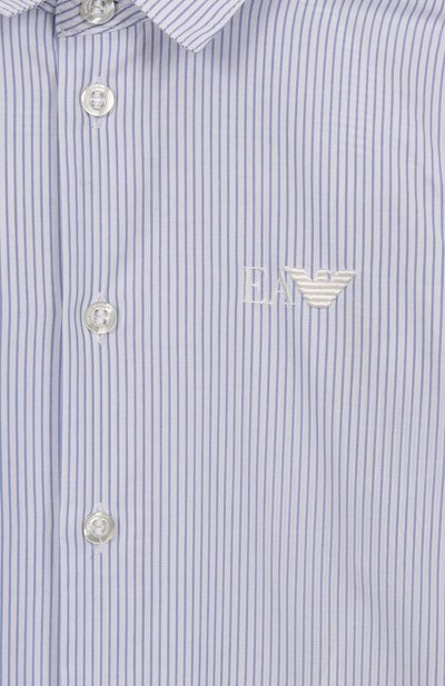 Хлопковая рубашка EMPORIO ARMANI, арт. EB000625/AF16580, фото 3